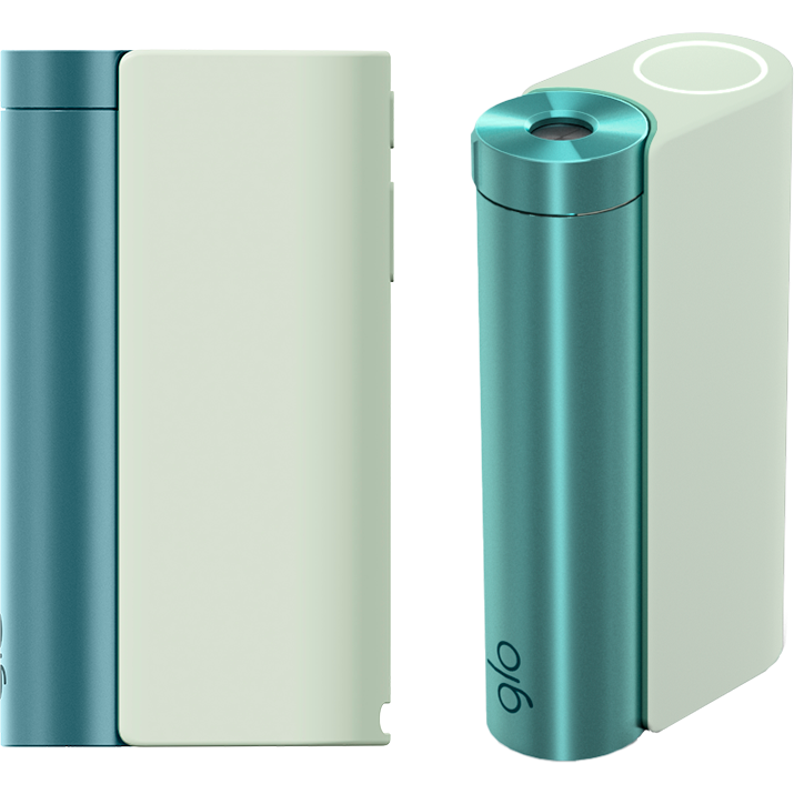 Система нагрівання тютюну Glo Hyper X2 Mint/Blue/Green (7G510) - фото 3
