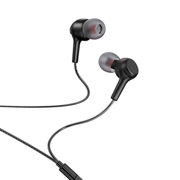 Наушники Hoco M78 El Placer с микрофоном mini Jack 3,5 мм 1,2 м (00000007245)