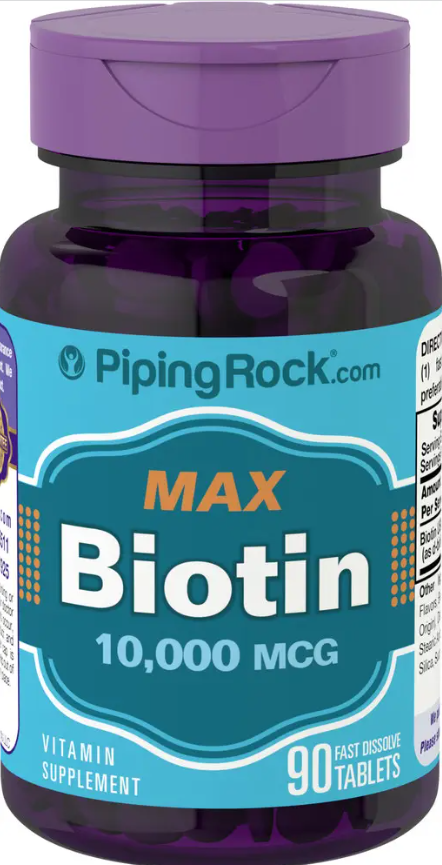 Биотин Piping Rock Max Biotin 10000 mcg 90 Tabs Биотин Piping Rock Max Biotin 10000 mcg 90 Tabs