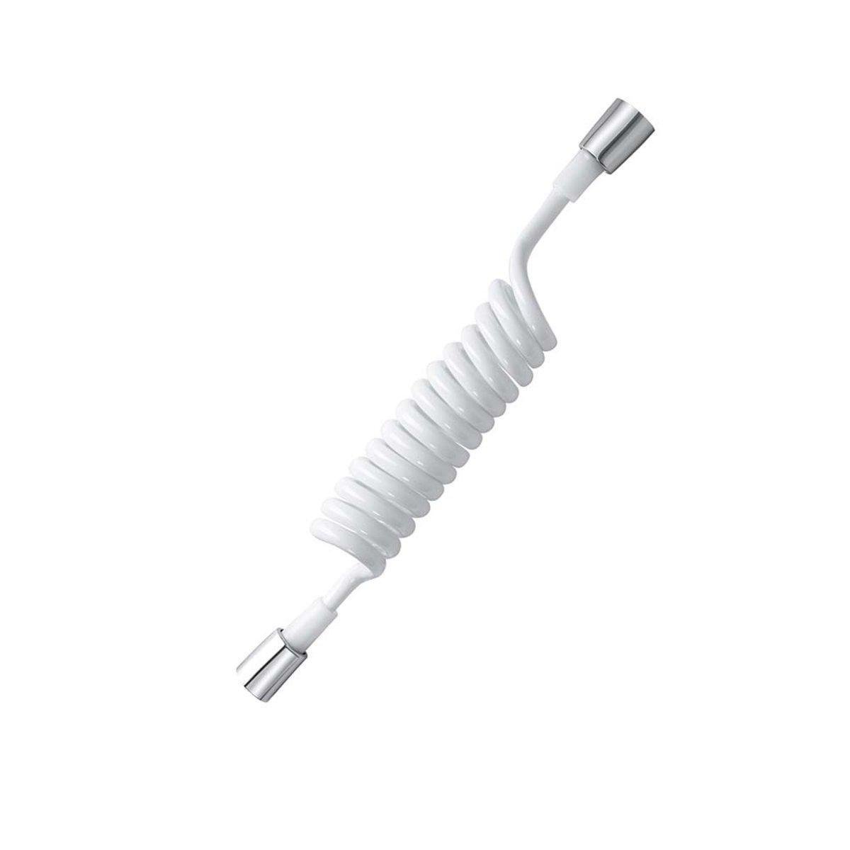 Шланг для гигиенической лейки Aquastrong Nylon спираль 1,5 м Белый (HS-420-15)