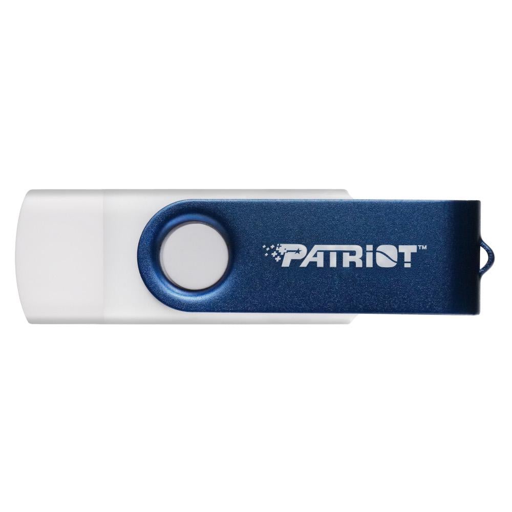 Флеш-память USB Patriot Xporter X550 128 Gb USB 3.2 Gen 1 Swing Type-A/C BW (PS128GX550AAD)