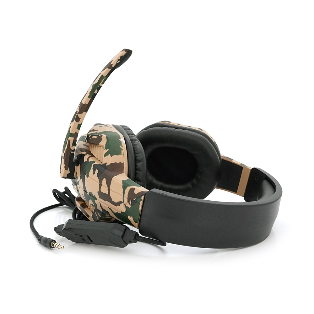 Наушники проводные Jedel GH-237 с микрофоном Черный/Хаки (25688807)