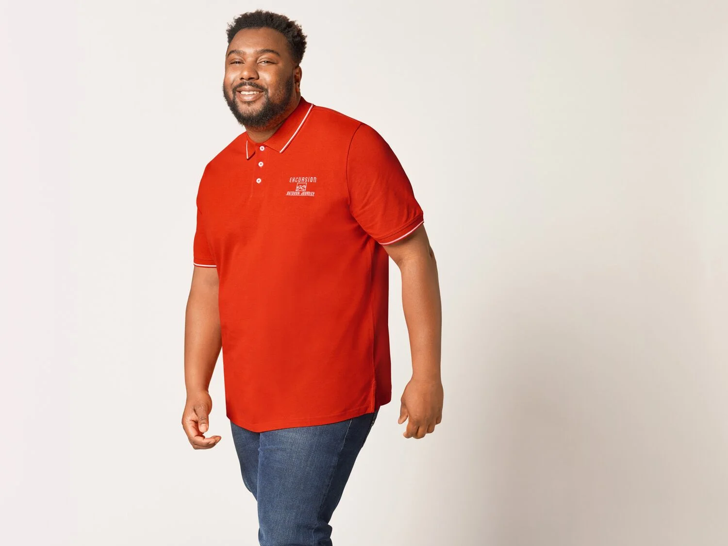 Поло мужскoe Livergy 4XL Красный (PL0019M055)