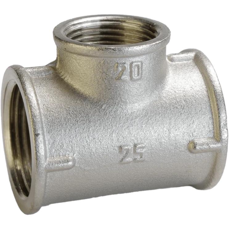 Тройник VA 000026565 никель внутренняя 1"x3/4"x1" (164624)