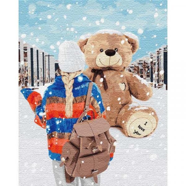 Набор для росписи по номерам Идейка Сказочная момент 40х50 см (КНО4781-mt)