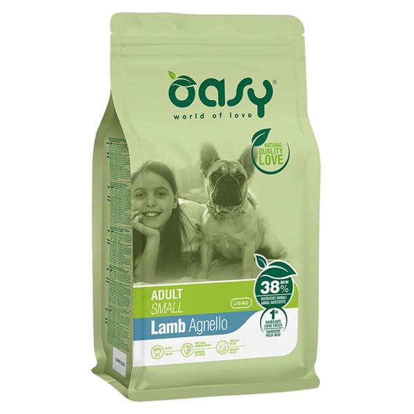 Корм для собак сухой OASY LIFESTAGE Small ягненок 1 кг (000025541)