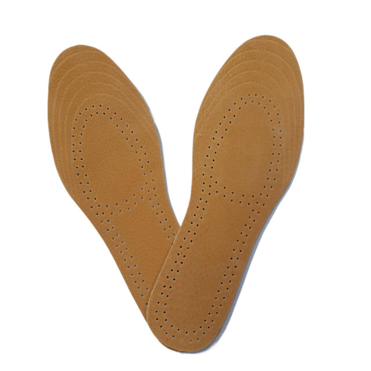 Стельки для обуви обрезные р. 40-44 Коричневый (U9210)