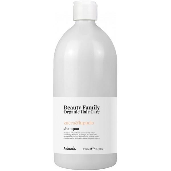 Шампунь Nook Cosmetics Beauty Family Org для гладкості прямого та неслухняного волосся 1000 мл (8053853723512)