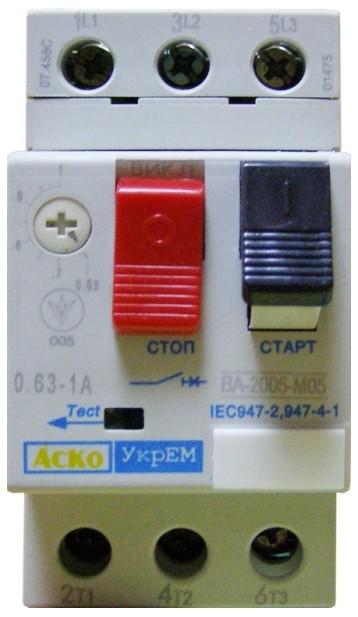 Автоматический выключатель Аско-Укрем ВА-2005 М05 (78775)