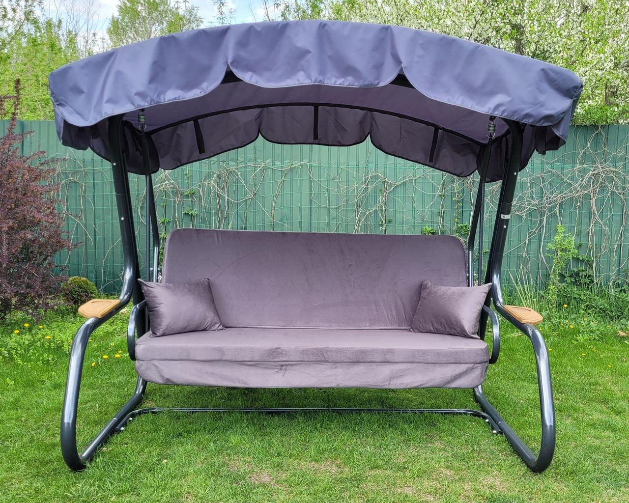 Садова гойдалка GreenGard "Граф Solo" (066) - фото 4 Садова гойдалка GreenGard "Граф Solo" (066) - фото 4