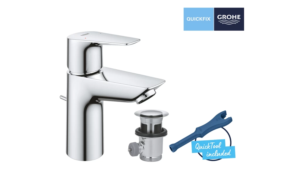 Змішувач для раковини Grohe QuickFix StartEdge S-Size 24196001 (374034) - фото 4