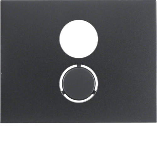 Панель лицевая Berker K.1 для розетки RCA Антрацитовый (11847006)