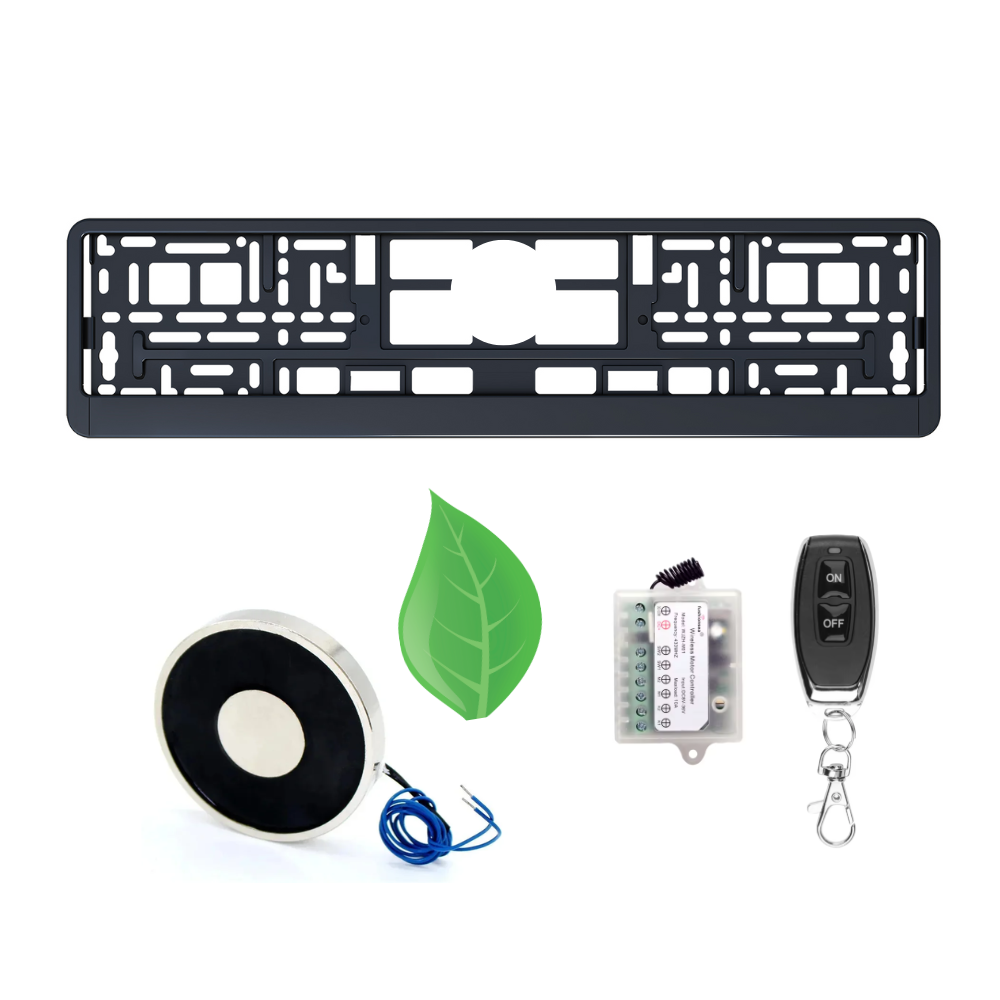 Электромагнит под номерной знак с пультом (MAG1000)