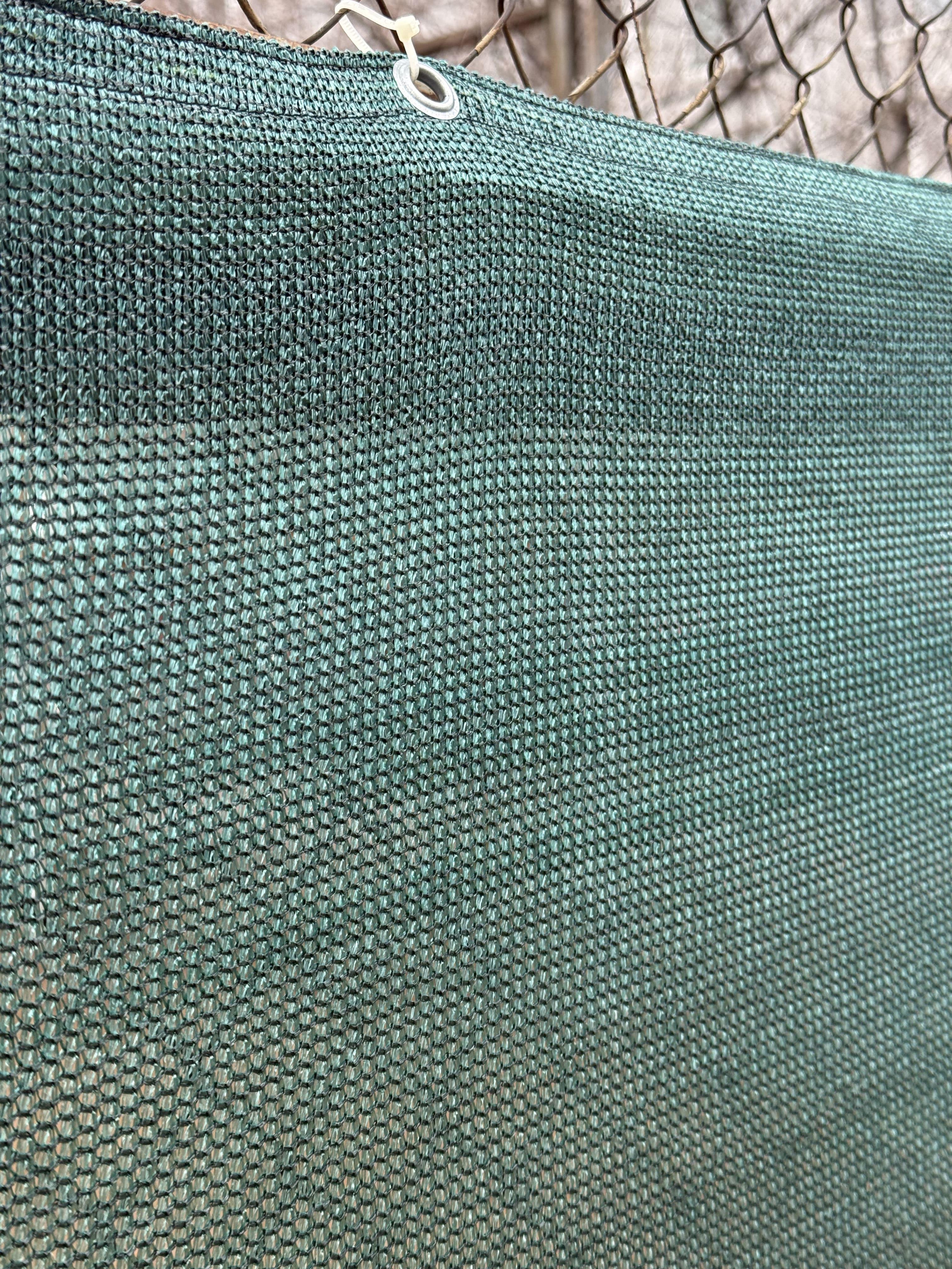 Сетка затеняющая 90% с люверсами 1,5х3 м Зеленый