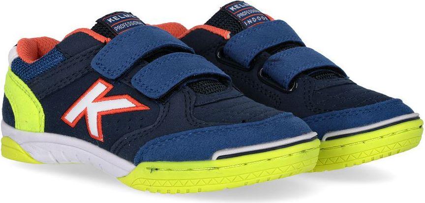 Футзалки детские Kelme PRECISION KIDS V р. 32 Темно-синий с желтым (55.807.065) - фото 4