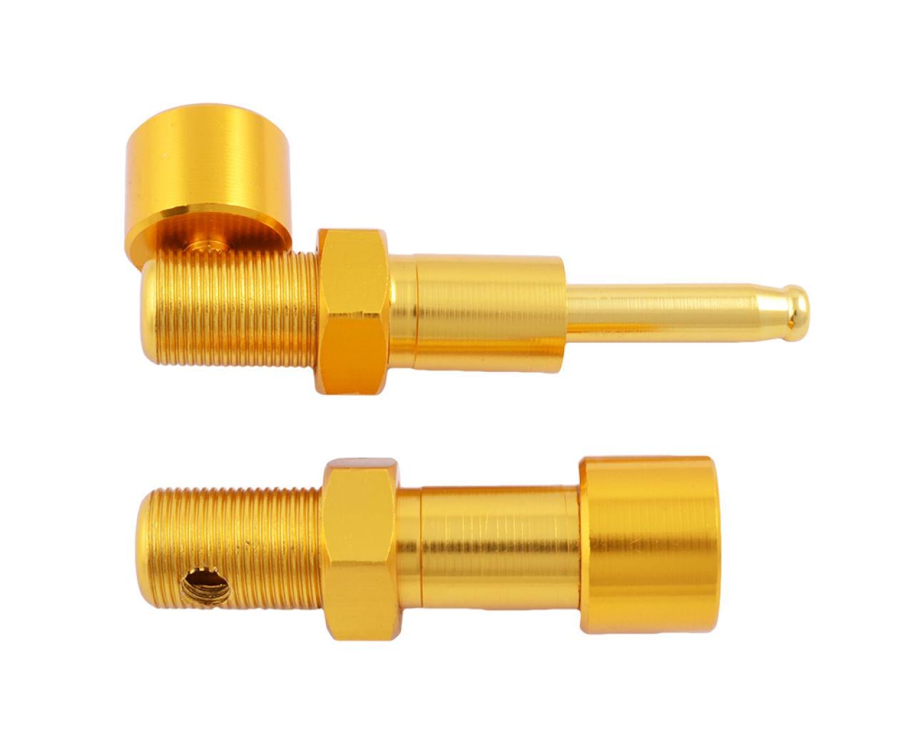 Трубка для курения Болт Medium 8 см Gold