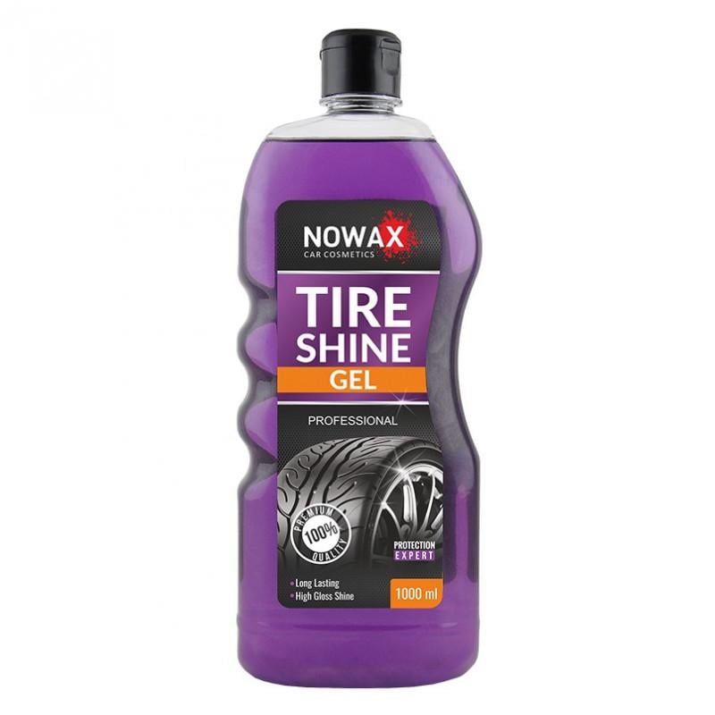 Чернитель для шин гелевый NOWAX TIRE SHINE GEL 1 л