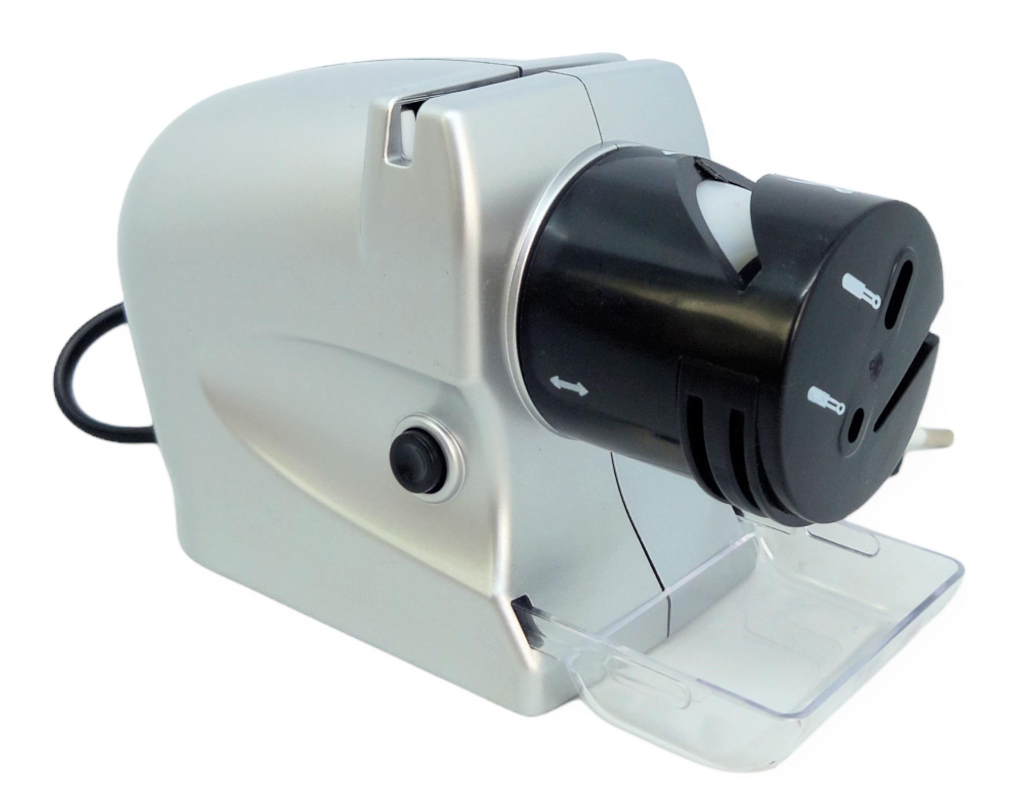 Точилка електрична для ножів/ножиць/викруток 2в1 з підставкою 6 напрямних - фото 3 Точилка електрична для ножів/ножиць/викруток 2в1 з підставкою 6 напрямних - фото 3