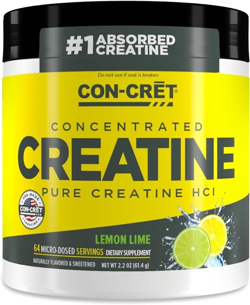 Креатин Con-Cret Patented Creatine HCl Lemon-Lime 61,4 g
