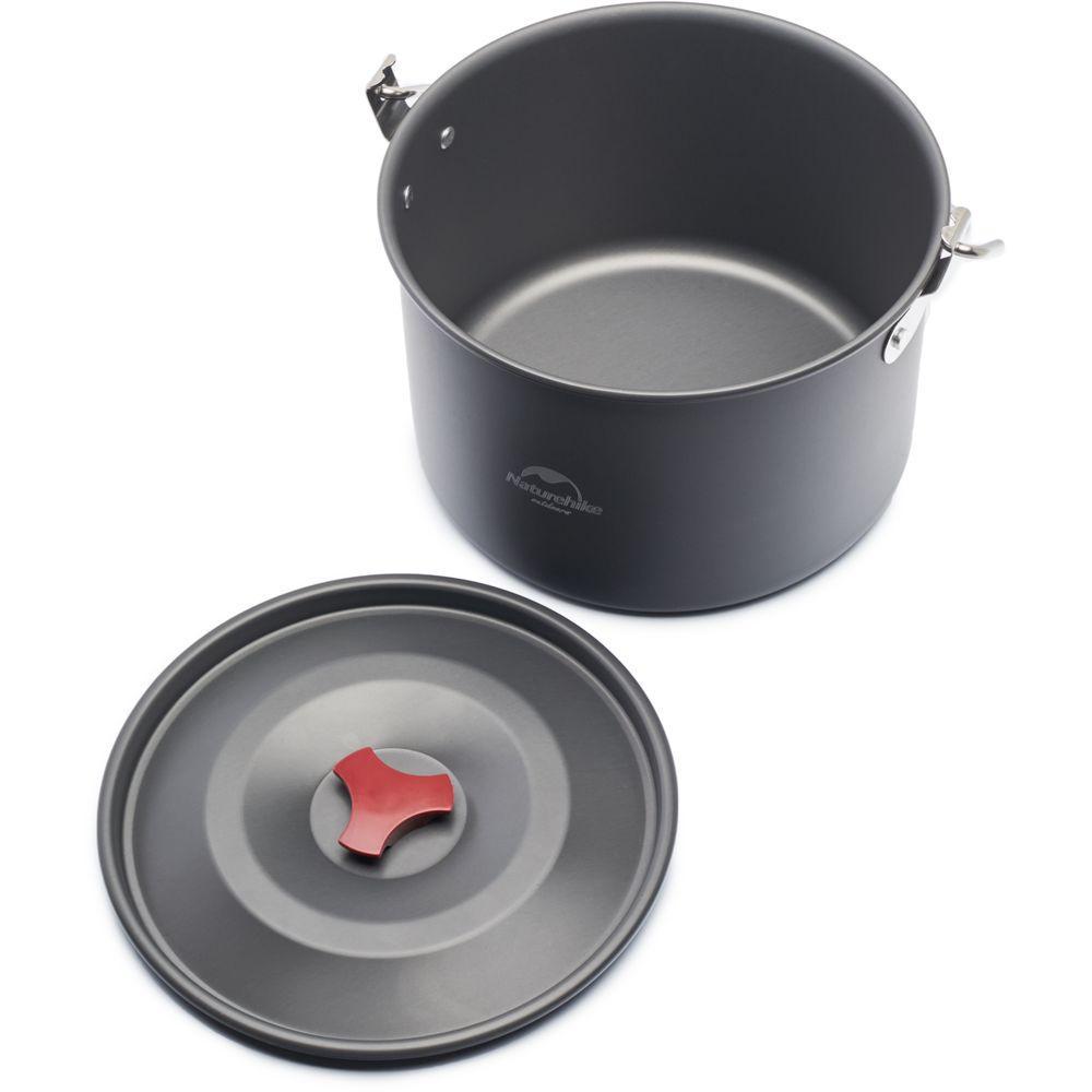Кастрюля-казанок алюминиевая Naturehike Camping NH17D021-G 4 л (6927595723173) - фото 2 Кастрюля-казанок алюминиевая Naturehike Camping NH17D021-G 4 л (6927595723173) - фото 2