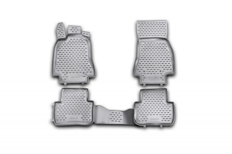 Килимки в салон Novline для Jaguar XF 2009- поліуретан 4 шт. (NLC.23.01.210kh)