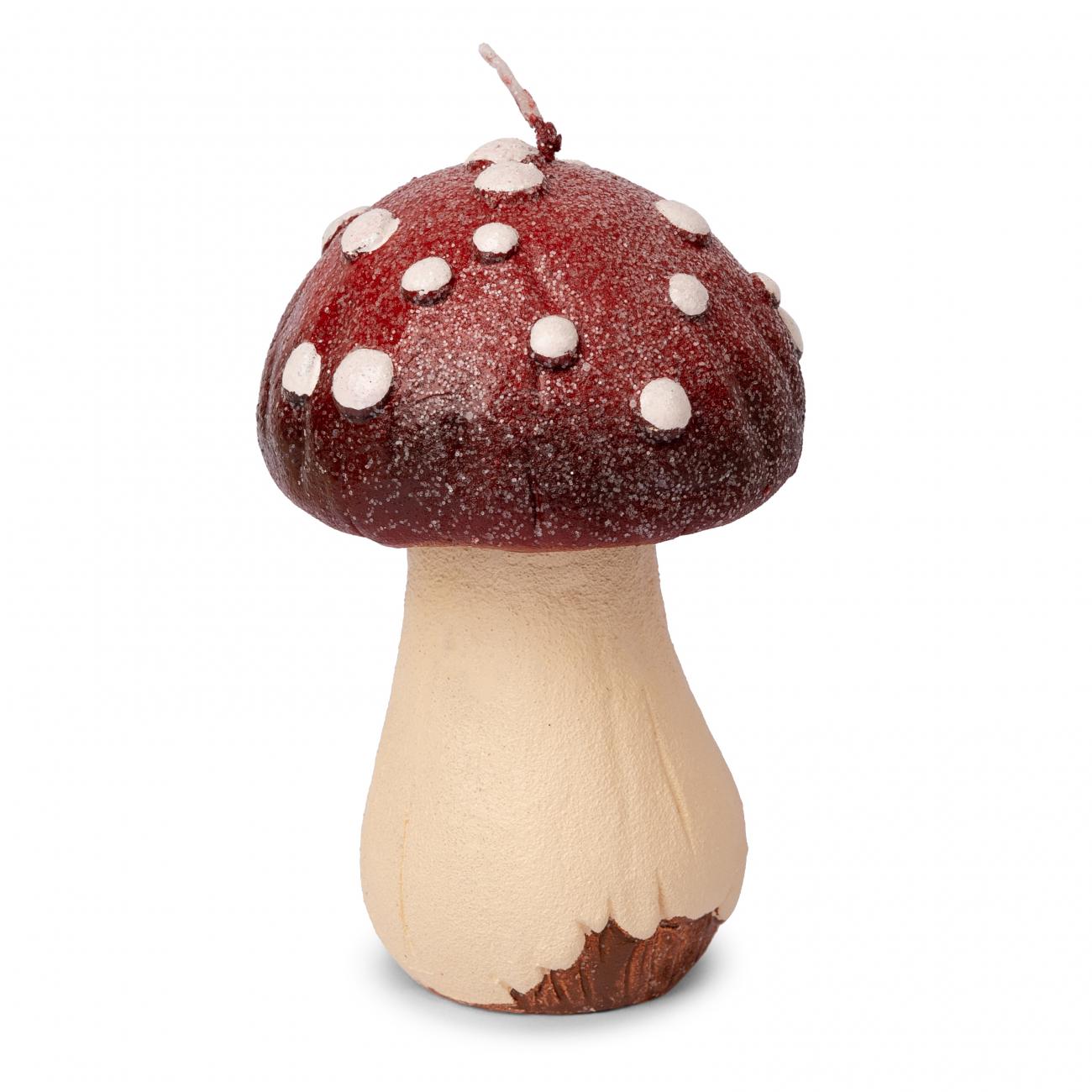 Свеча парафиновая YES! Fun Гриб мухомор 12 см (974297)