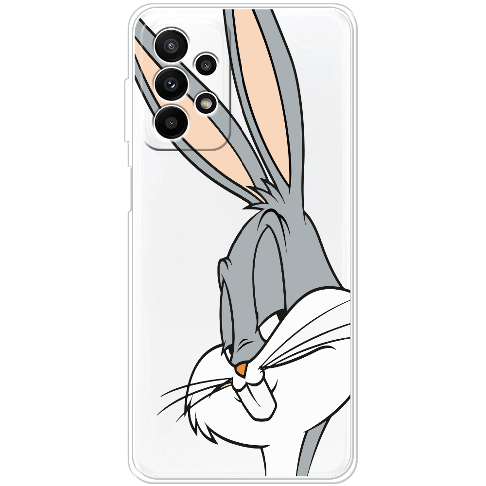 Чехол BoxFace Samsung Galaxy A23 (A235) Lucky Rabbit Прозрачный силикон (44373-bk81-44373)