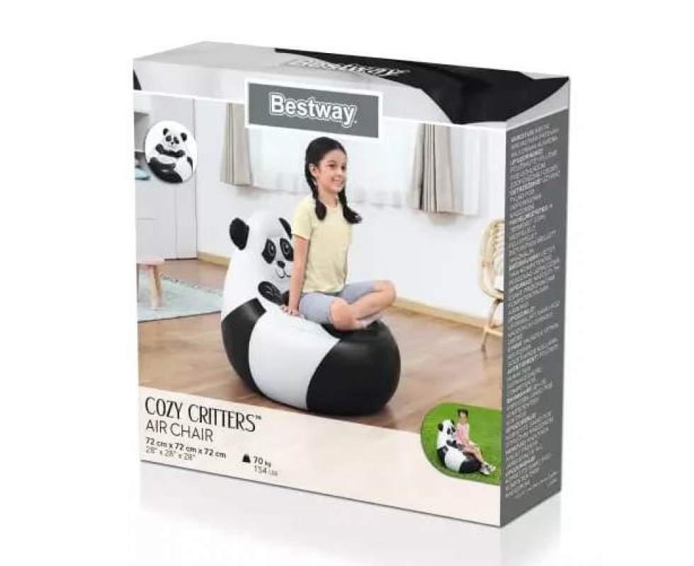 Кресло надувное Bestway Панда 72х72х72 см (75116) - фото 6 Кресло надувное Bestway Панда 72х72х72 см (75116) - фото 6