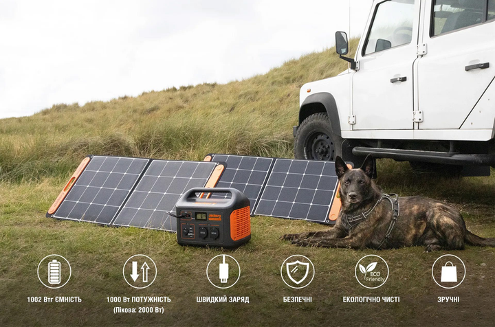 Зарядная станция портативная Jackery Solar Generator Explorer 1000EU 1000 Вт (JKY-1000EU) - фото 7