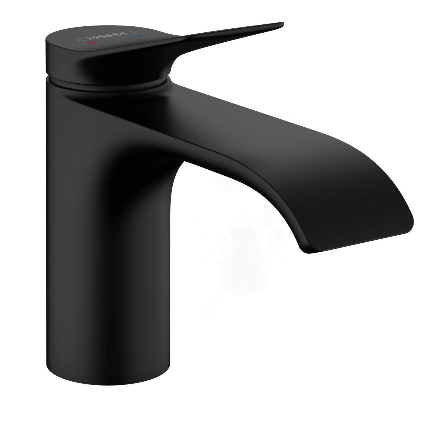 Смеситель для умывальника Hansgrohe Vivenis 75010670 однорычажный Черный (124273)