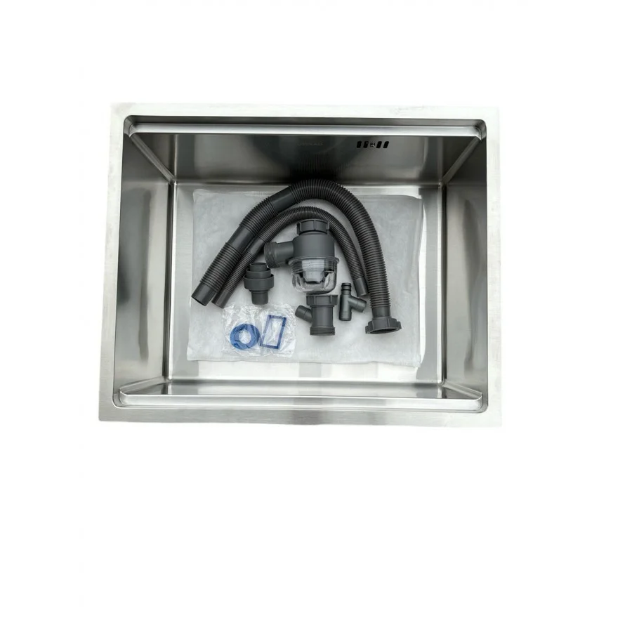 Мийка для кухні LEOMIKAO TOKIO 450-U IN нержавіюча сталь (523346) - фото 9 Мийка для кухні LEOMIKAO TOKIO 450-U IN нержавіюча сталь (523346) - фото 9