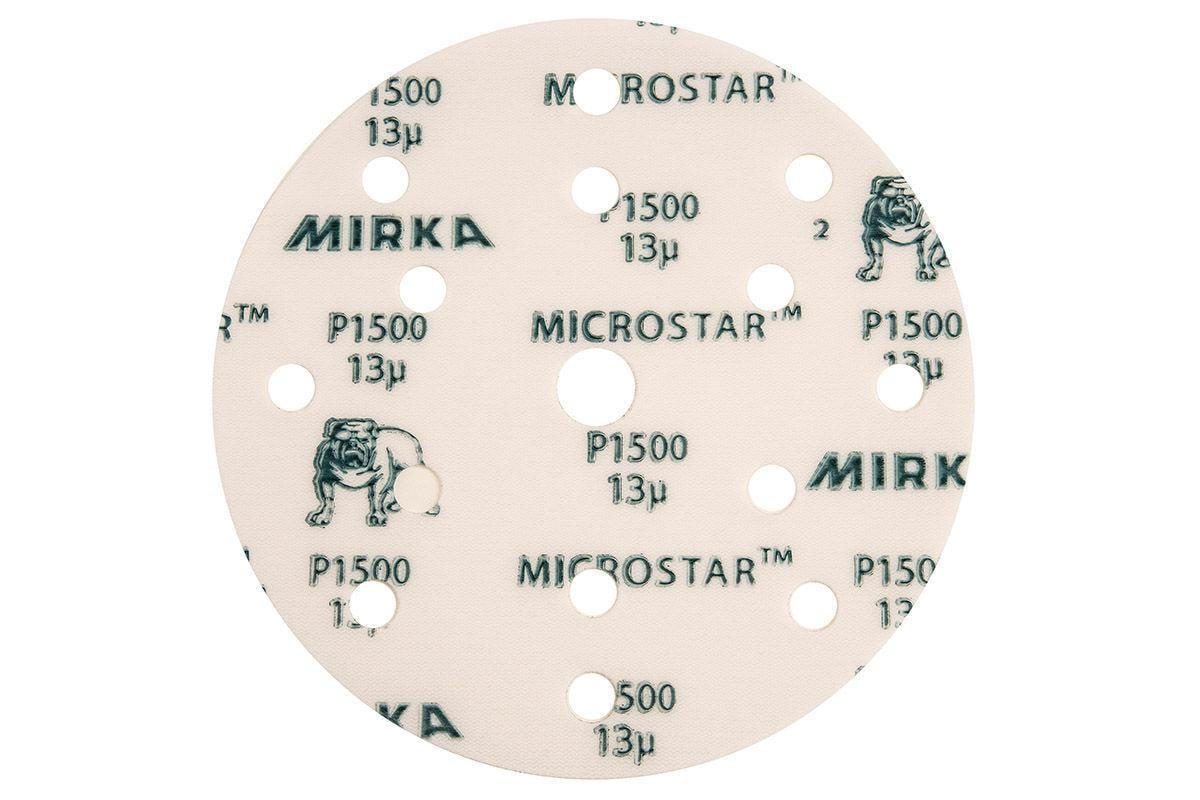 Круг шліфувальний на липучці Mirka Microrstar d150 P2000