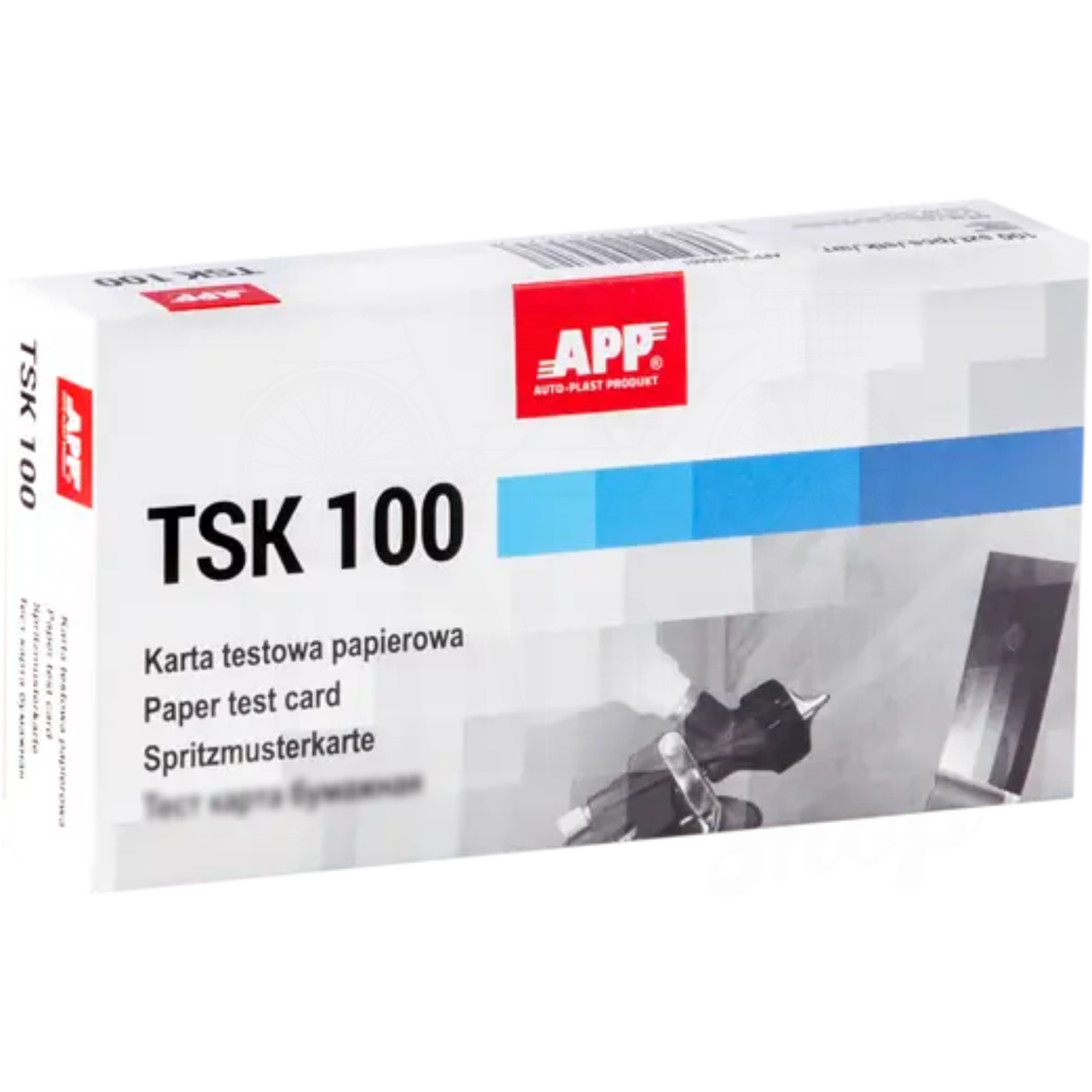Тест-карта паперова APP TSK 100 100 шт.