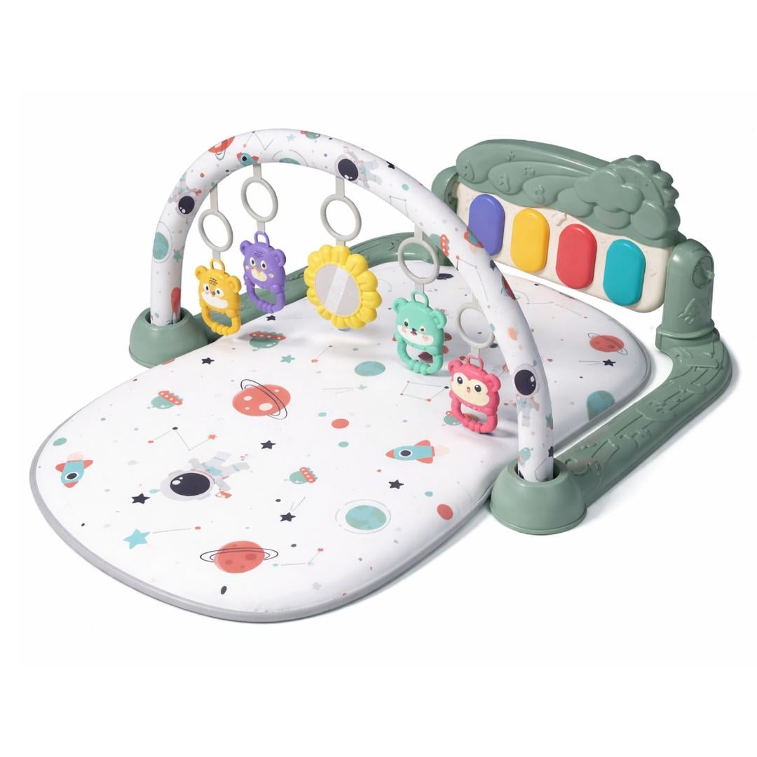 Килимок для новонароджених зі звуковою панеллю та підвісними іграшками SOLI