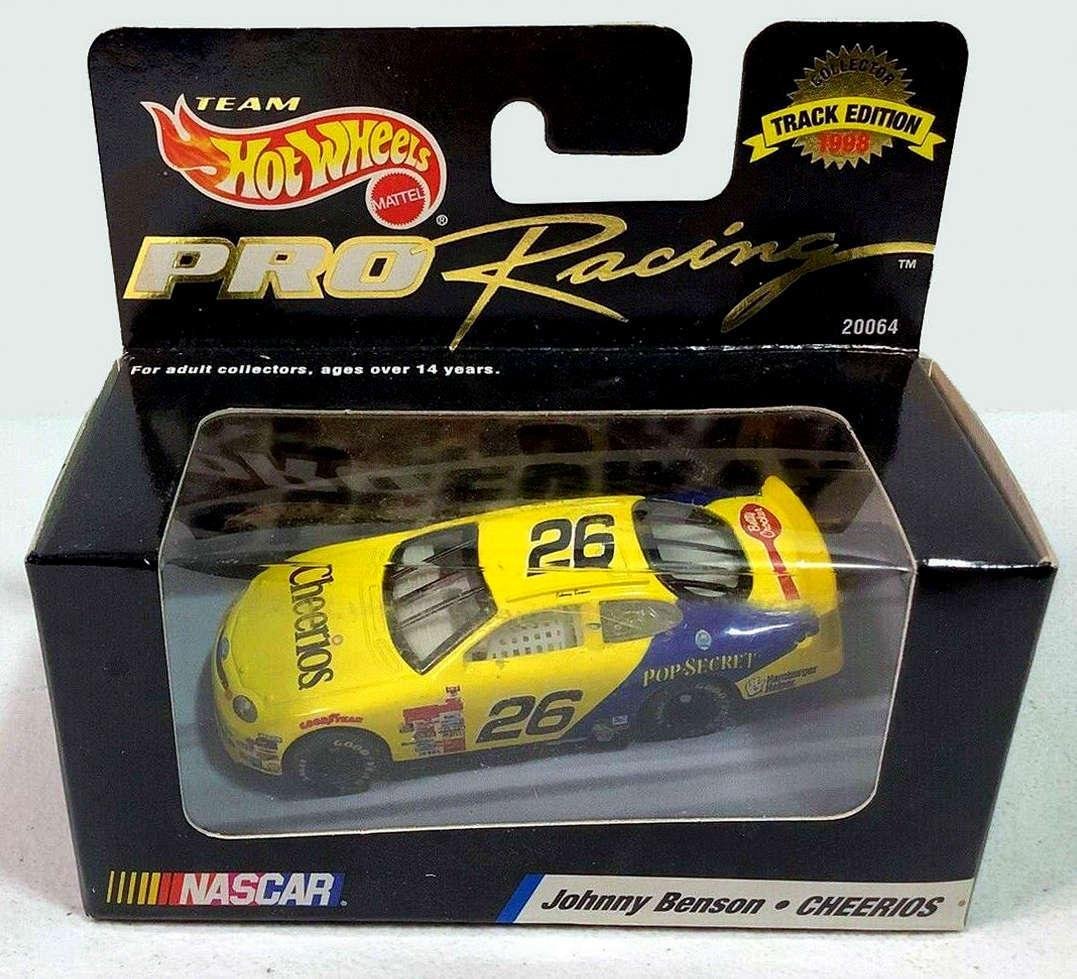 Іграшкова машинка Hot Wheels Ford Taurus Johnny Benson №26 Cheerios 1998 Pro Racing NASCAR (20064)