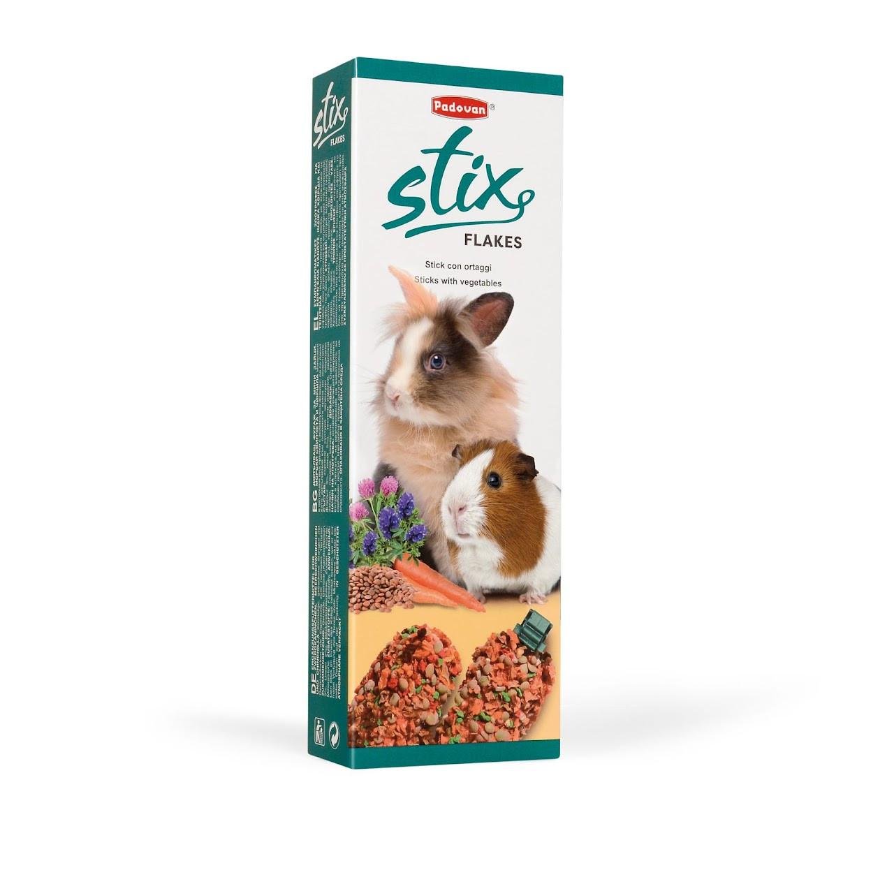 Лакомство для кроликов Padоvan Stix Flakes Coniglietti 100 г (PP00162)
