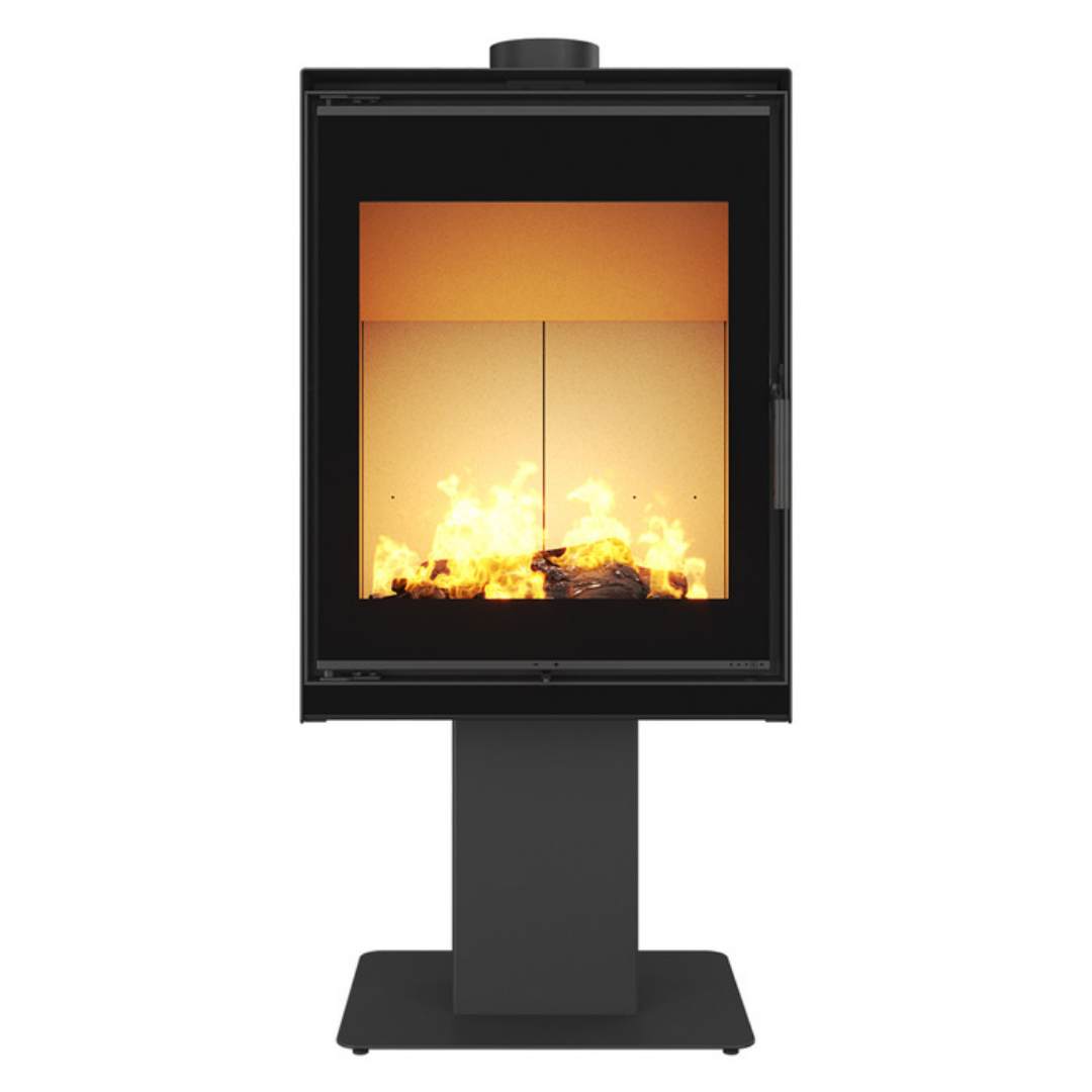 Печь-камин стальная SAVEN Lumi 60х82 ECO на дровах 12 кВт (32410431) Печь-камин стальная SAVEN Lumi 60х82 ECO на дровах 12 кВт (32410431)