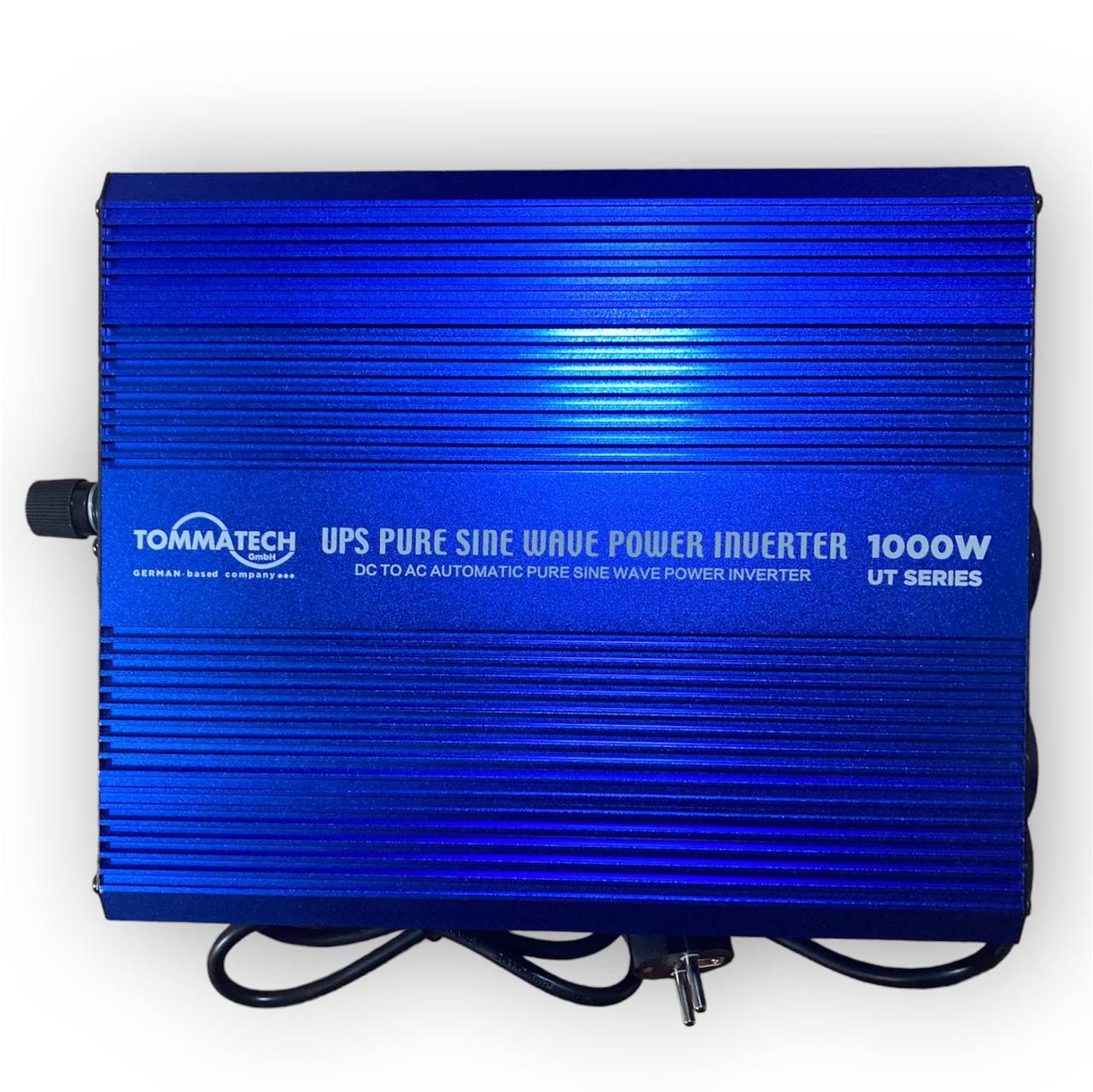 Перетворювач автомобільного струму TommaTech UT 1000 Вт чистий синус (79679) - фото 11 Перетворювач автомобільного струму TommaTech UT 1000 Вт чистий синус (79679) - фото 11