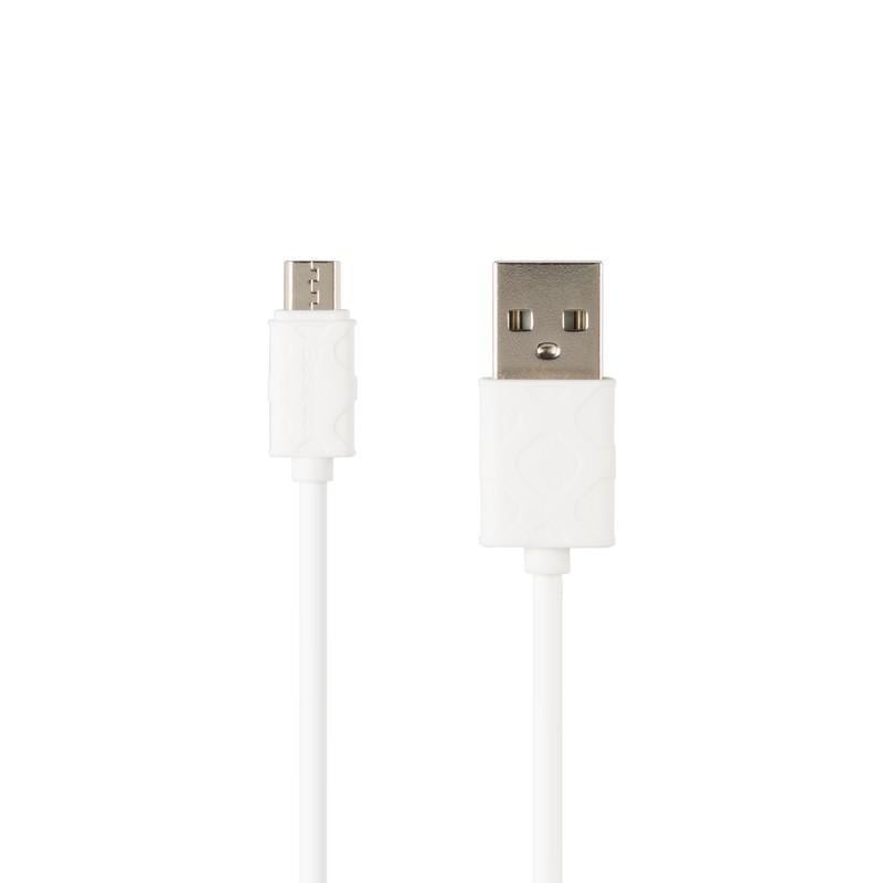 Кабель Baseus CAMUN-02 Yaven Cable USB to MicroUSB 2A 1 м White