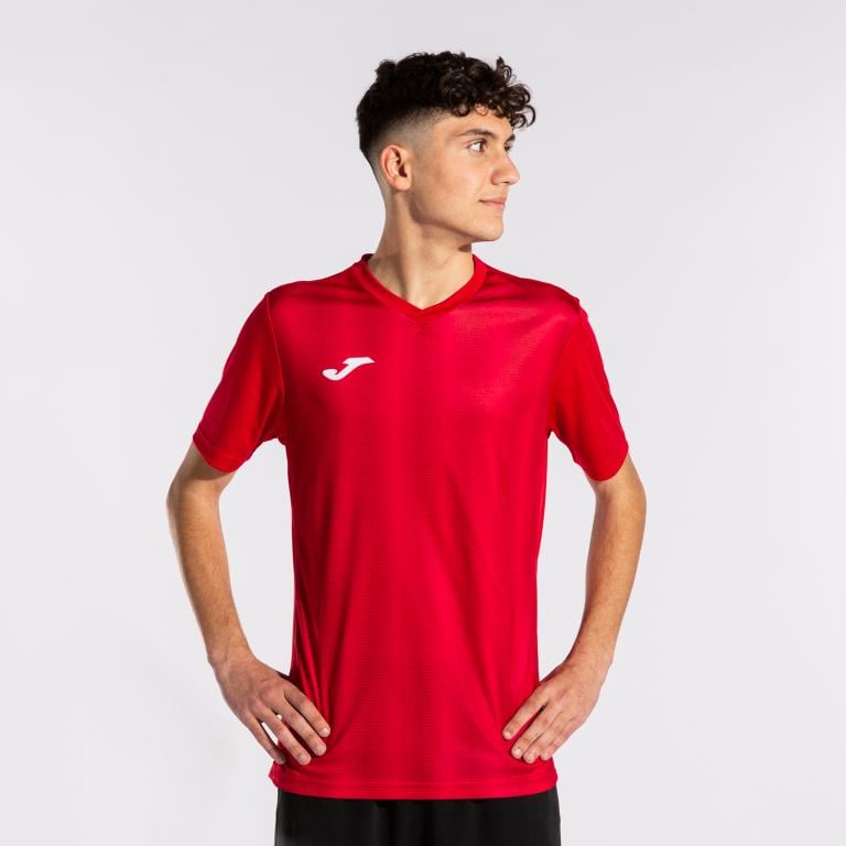 Футболка Joma 102807.600 Inter Ii Short Sleeve T-Shirt M Red (8445456392729)