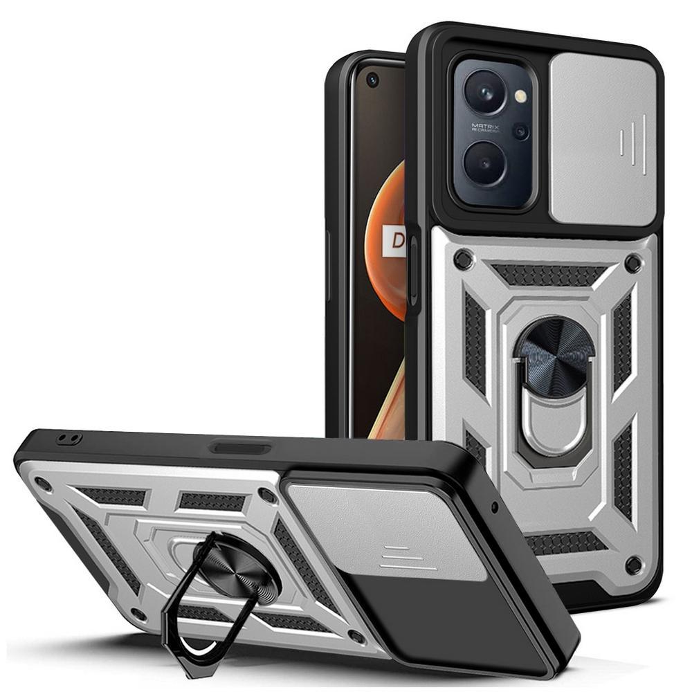 Чехол с защитой камеры 3DGuard Realme 9i Silver (32463-59)