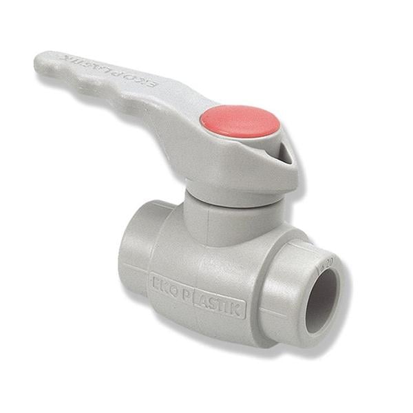 Кран кульовий під пайку PPR Ekoplastik SVEK040XXX 40 мм (43191)