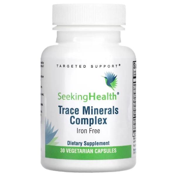 Комплекс мультиминеральный Seeking Health Trace Minerals Complex Iron Free 30 вег. капс. (000024823) Комплекс мультиминеральный Seeking Health Trace Minerals Complex Iron Free 30 вег. капс. (000024823)