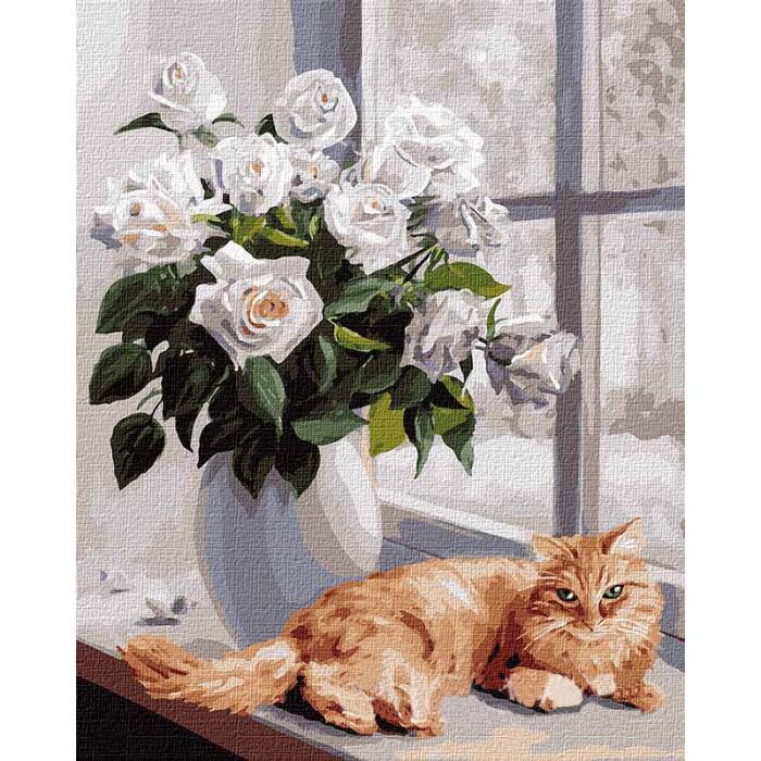 Картина по номерам Идейка Уют дома Ольга Воробьева КНО4242 холст на подрамнике 40x50 см (1471244086)