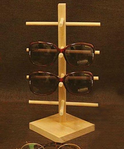 Органайзер для окулярів з дерева Каспі 4 Каррі (ОЧК-401503)