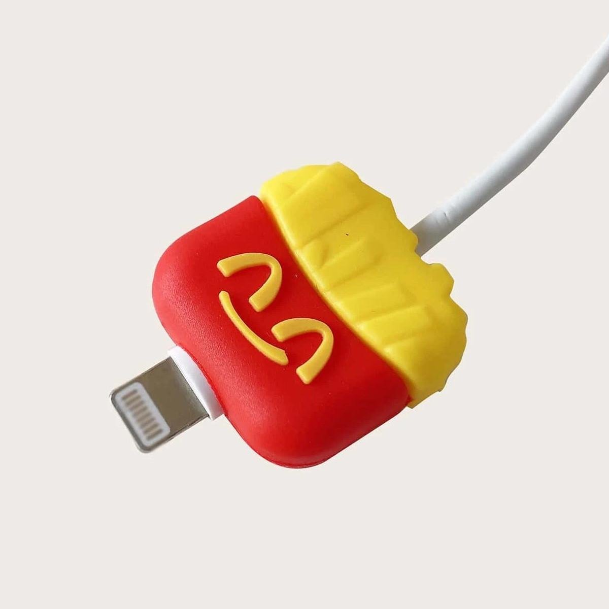 Защита кабеля от перетирания SUNROZ Картошка Фри Мак (A44172) - фото 1 Защита кабеля от перетирания SUNROZ Картошка Фри Мак (A44172) - фото 1