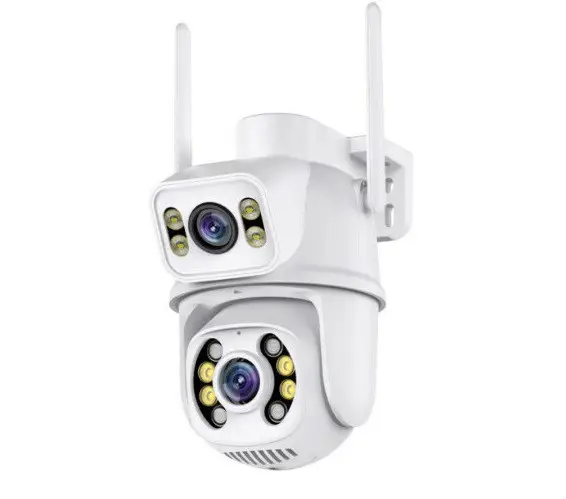 Двойная камера видеонаблюдения 4MP/4MP N28 Dual IP Camera (DT-549)