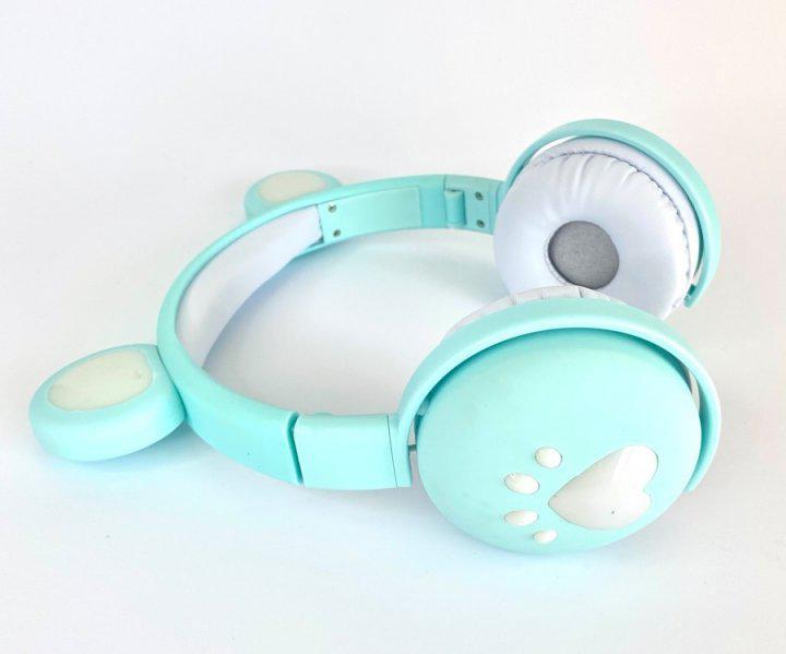 Наушники беспроводные Bluetooth BK-5 с медвежьими ушками (26389242) - фото 4 Наушники беспроводные Bluetooth BK-5 с медвежьими ушками (26389242) - фото 4