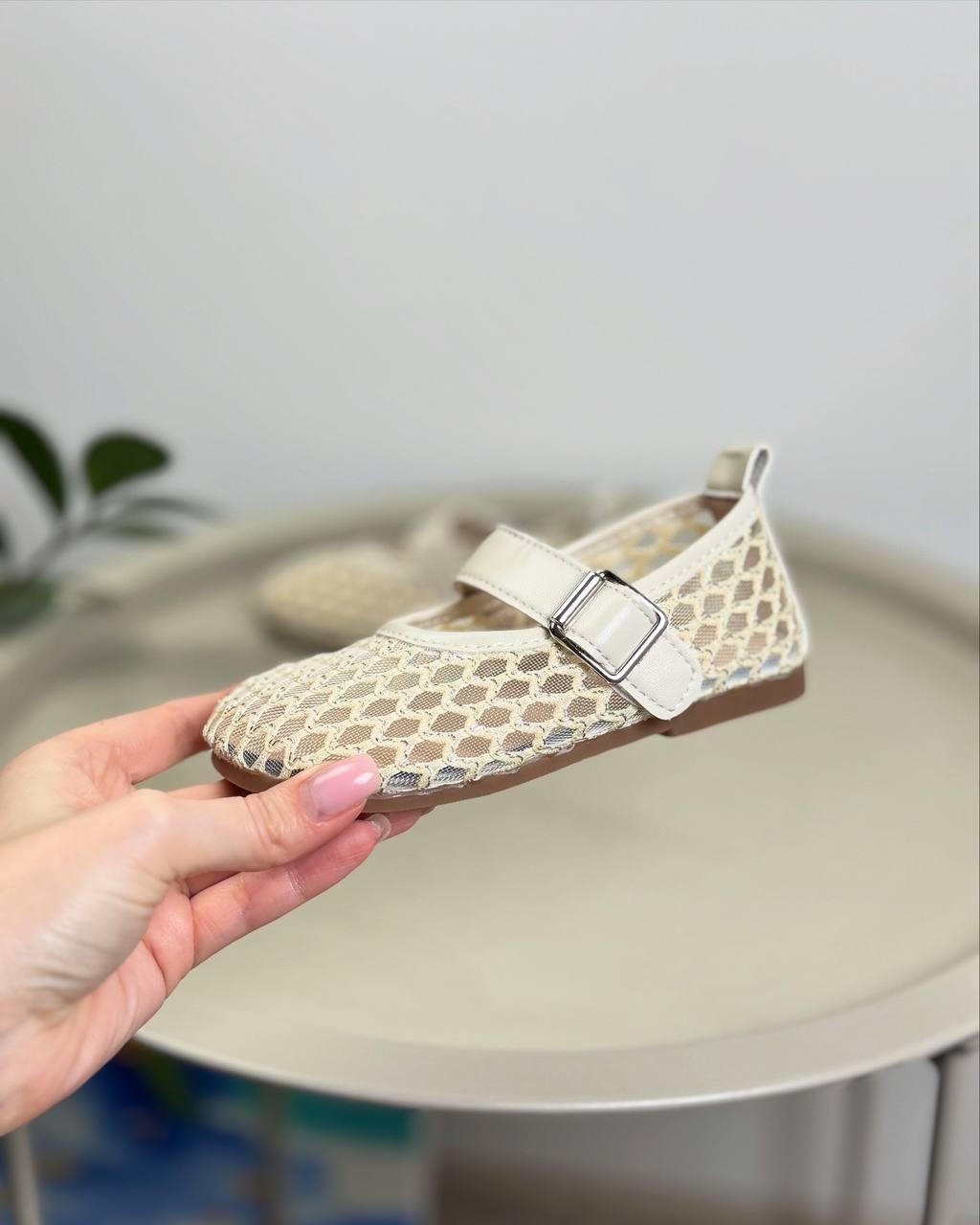 Туфлі дитячі 1514 р. 31 Бежевий - фото 4