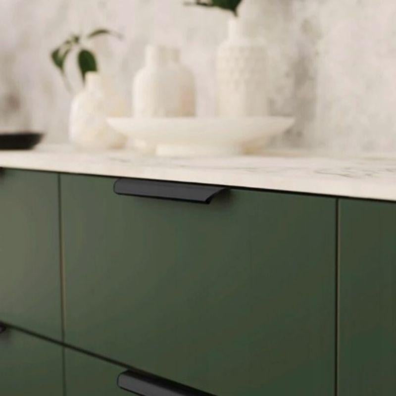 Ручка профильная Rejs Lentis 96/116 мм Черный матовый